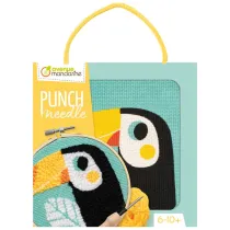 Zestaw Punch Needle Tukan 13cm Avenue Mandarine