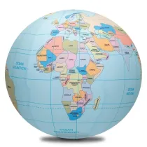 Pi�ka balonowa globus pa�stwa �wiata pl