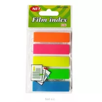 Net Zak�adki indeksuj�ce neon transparentne