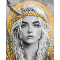 Ideyka Malowanie po numerach - K�oski we w�osach 40x50cm
