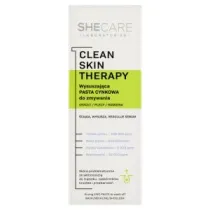 Shecare Wysuszajca pasta cynkowa do zmywania Dekolt, plecy, ramiona Clean Skin Therapy 90 g