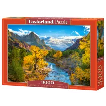 Puzzle 3000 el. C-300624-2 Autumn in Zion National Park, USA Castorland