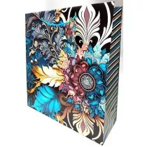 Fresh Torebka ozdobna matowa vintage 35x37x12cm