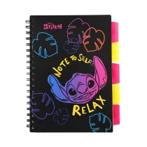 CoolPack Ko�obrulion B5 Disney Black Stitch kratka 100 kartek