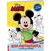 Miki. Kolorowanka wed�ug kodu