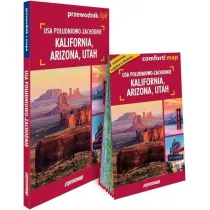 USA po�udniowo-zachodnie Kalifornia Arizona Utah przewodnik + mapa
