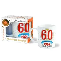 Kukartka Kubek Premium Urodziny 60