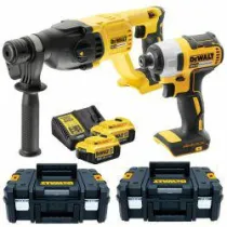 Dewalt Zestaw combo 18v dck2023m2t (dch133, dcf787) 2x4,0ah