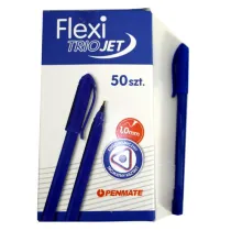 Penmate D�ugopis Flexi Trio Jet w opakowaniu 50 szt.