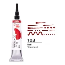 Rosa Farba akrylowa konturowa universal red 20ml