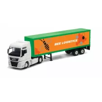 WELLY Ciarwka z przyczep 1:64 MAN TGX 58012