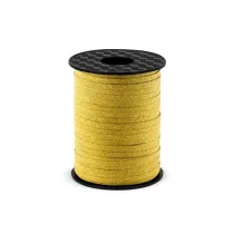 PartyDeco Wst��ka plastikowa z�oty 5mm/225m