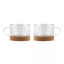 Vialli Design Komplet szklanek z podwjn ciank Vilagio 29323 2 x 220 ml