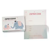 Kukartka Zaproszenie ZZ-078 Soniki 5 szt.