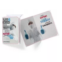 Kukartka Karnet B6 PP-2176 Urodziny test pozytywny