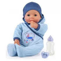 Lalka Hello Baby 46cm niebieska Bayer