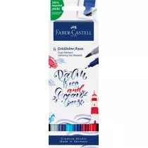 Faber-Castell Pisak akwarelowy Goldfaber Aqua 6 szt.