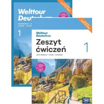Pakiet: Welttour Deutsch neu 1. Podr�cznik i zeszyt �wicze� do j�zyka niemieckiego dla liceum og�lnokszta�c�cego i technikum. Edycja 2024