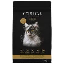 Cats Love Senior Ente - karma dla kota seniora z kaczk 2 kg
