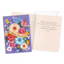 Kukartka Karnet B6 Urodziny