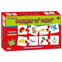 Puzzle edukacyjne 50 el. Pocz w pary Sellmar