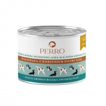 Perro Woowina z korzeniem pietruszki karma mokra dla psw dorosych 410 g