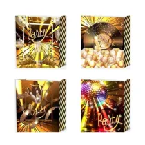 W&k Torebka prezentowa M Party mix