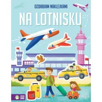Ozdabiam naklejkami. Na lotnisku