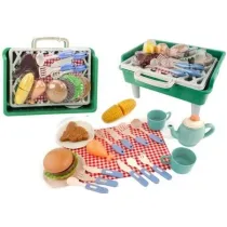 Zestaw do grillowania jedzenie, sztu�ce LeanToys