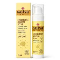 Sattva Krem przeciws�oneczny sunbalance mineral naturalny spf 40 eco 75 ml