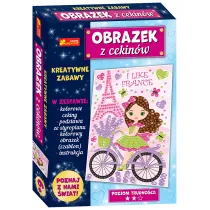 Ranok-Creative Obrazek z cekinw. Podre mae i due. Francja
