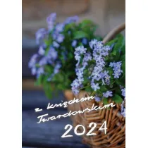 Kalendarz 2024 z ks. Twardowskim - niezapominajka