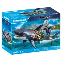 Playmobil Pirates Rekin olbrzym z piratem 71793
