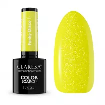 Claresa Soak Off UV/LED Funky Disco lakier hybrydowy 1 5 g