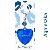 Be-Happy Gifts Brelok Serce Agnieszka