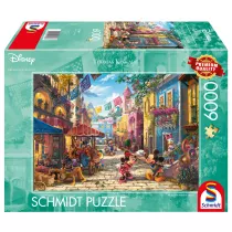 Puzzle 6000 el. THOMAS KINKADE Myszka Miki & Minnie w Meksyku (Disney) Schmidt Spiele-Puzzle