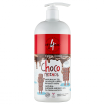 4organic Choco naturalny żel do mycia i kąpieli dla dzieci i rodziny 1 l