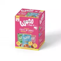 Wow Cat Multipack - filety w sosie 6 x 85 g