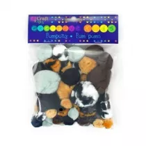 Dalprint Pompony akrylowe animal prints 56 szt.