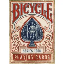 Karty 1900 Series Red Vintage