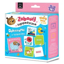 Ma�y mi� to lubi  Zabawy logopedyczne. Dobieranki   ksi��eczka