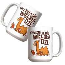 Molom Kubek - Kto czyta, nie wielb��dzi 440ml