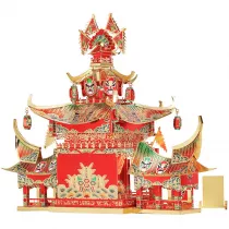 Puzzle Metalowe Model 3D - Staroytny Teatr piececool