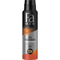 Fa Men Red Cedarwood 72h antyperspirant w sprayu o zapachu nut drzewnych czerwonego cedru 150 ml