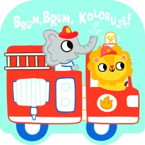 Brum, brum, koloruj! - Wz straacki