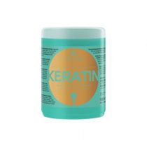 Kallos Keratin Hair Mask With Keratin And Milk Protein maska do włosów suchych i łamiących się z wyciągiem keratyny i proteiny mlecznej 1 l