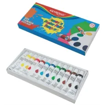 Keyroad Farby tempera 12 kolor�w