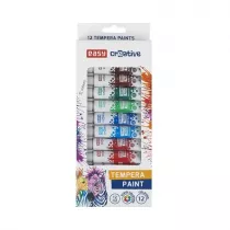 Easy Stationery Farby Tempera 12 kolorw
