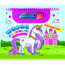 Jednoro�ce. Wodne kolorowanki. Magiczny pisak