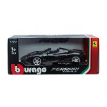 Bburago model laferrari aperta black 1:24